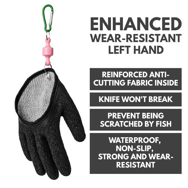 I pescatori da pesca proteggono le mani