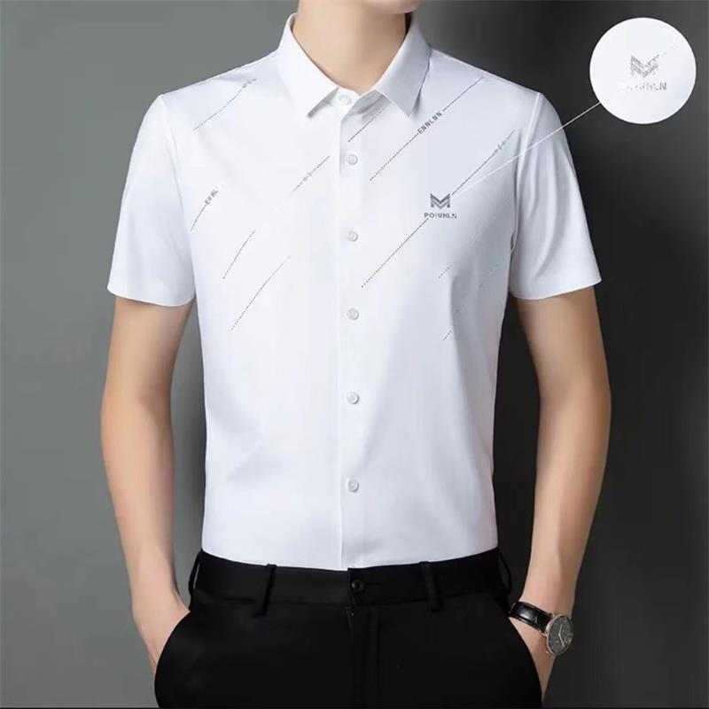 Camicia da uomo in seta anti-rynx