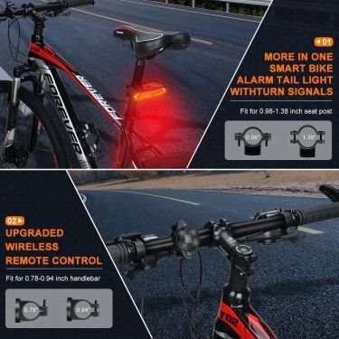 BIKESENTRY TAIL LIGHT ALARM