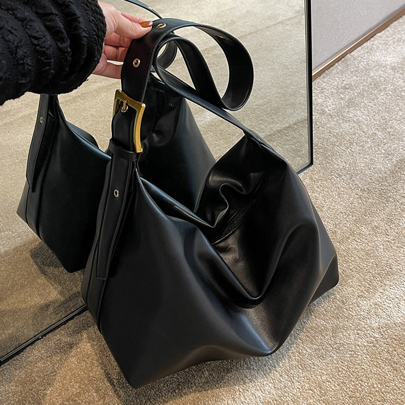 👜Bolsa de ombro de couro da moda