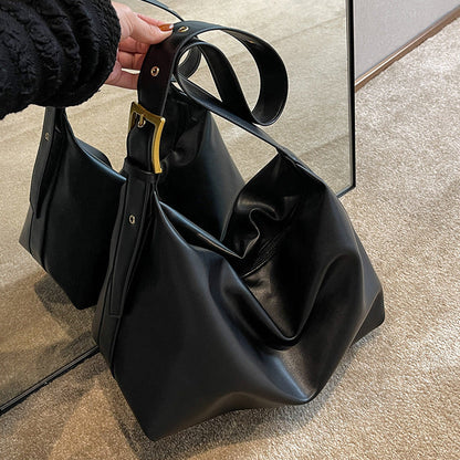 👜Bolsa de ombro de couro da moda