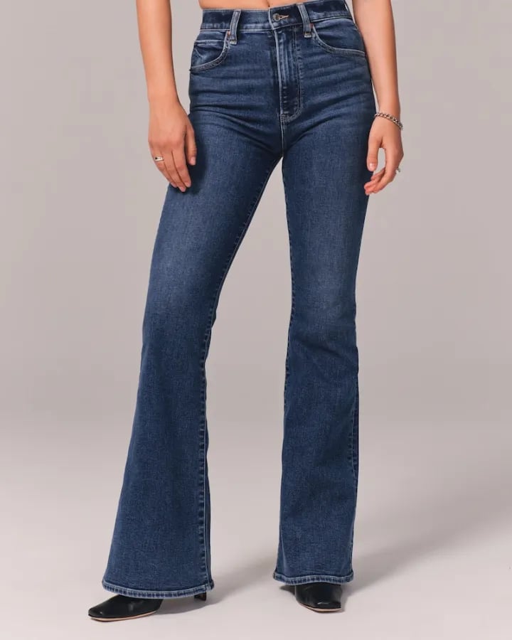 ⭐Naiset 2023,⭐Ultra High Rise Stretch Flare Jean.