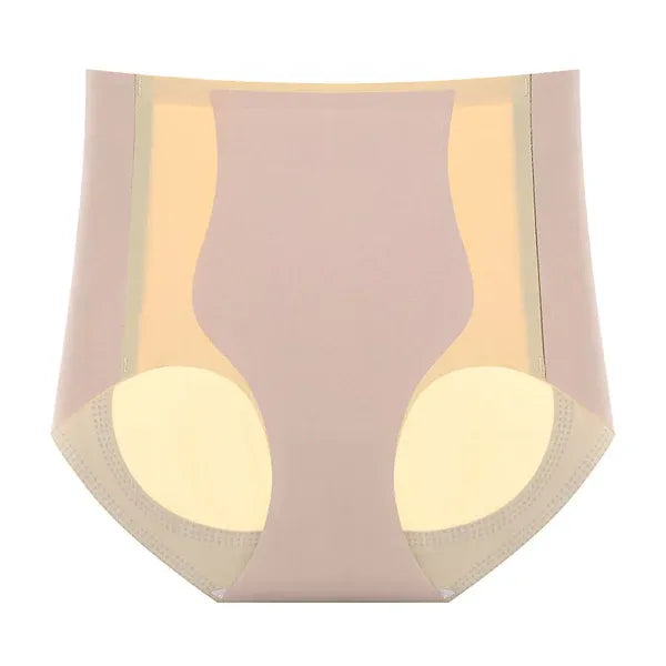 Pantaloni a vita senza cuciture con blocchi di colore