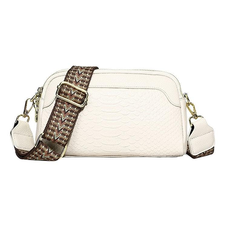 Hot Myynti 49% alennustaEnsimmäinen kerros lehmän nahka Crossbody pussi Alligator kuvio naisten olkapääpussi työskentelyä.