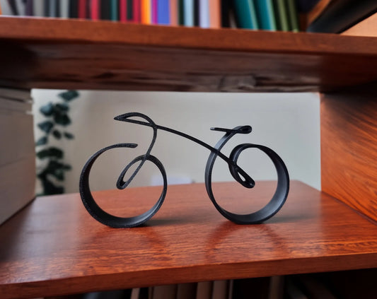 ( 🔥 VARM REA NU 49% OFF) - Minimalistisk cykel skulptur tråd inramad stil