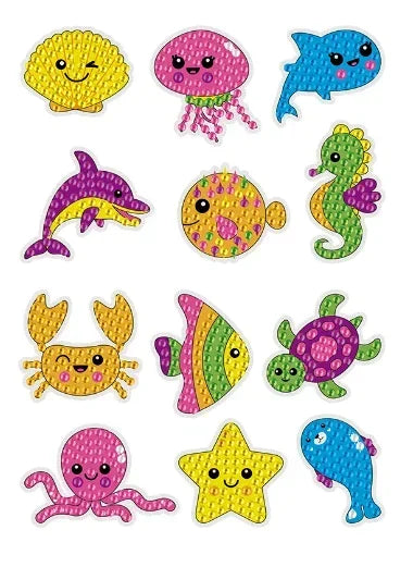 Dipinto di diamanti con bastone gratuito per bambini fai-da-te