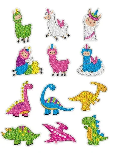 Dipinto di diamanti con bastone gratuito per bambini fai-da-te