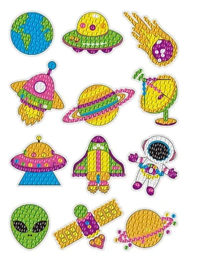 Dipinto di diamanti con bastone gratuito per bambini fai-da-te