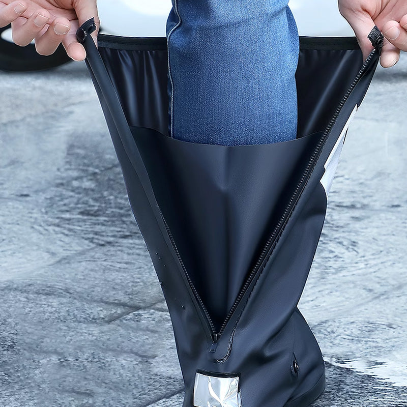 ⏰Hot Sale Promotion 49% OFF - Soveltuu leveille jaloille -❤Kaikki ympäröivä pitkä vedenpitävä saappaajan kanssa