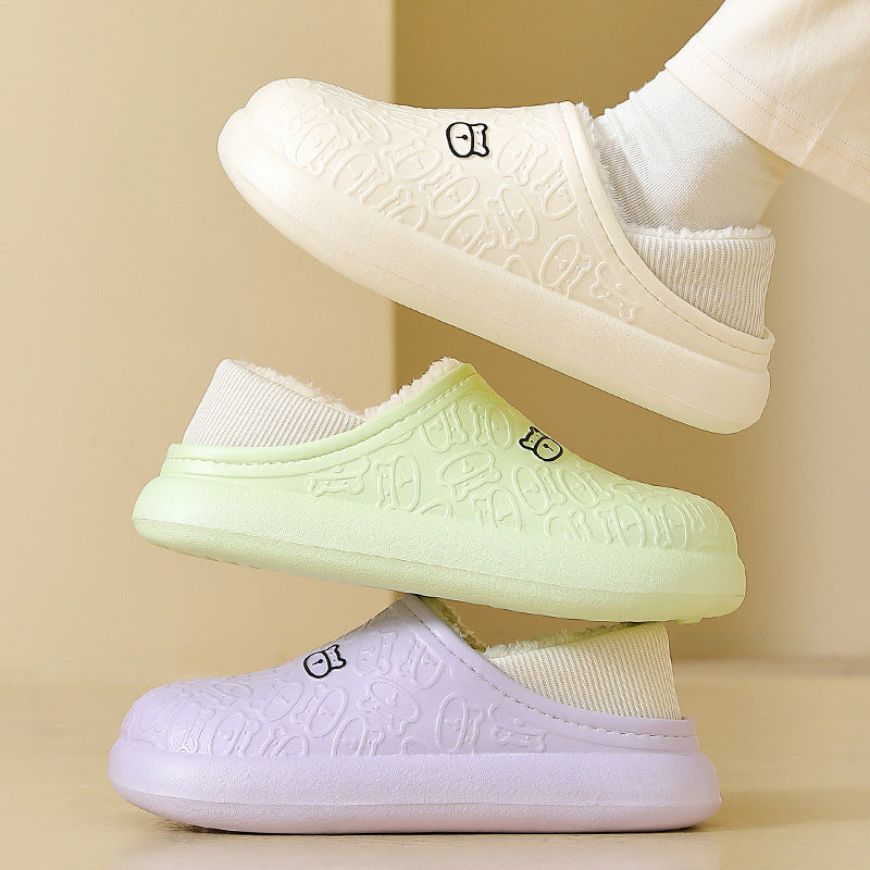 40% OFF Chinelos quentes de inverno