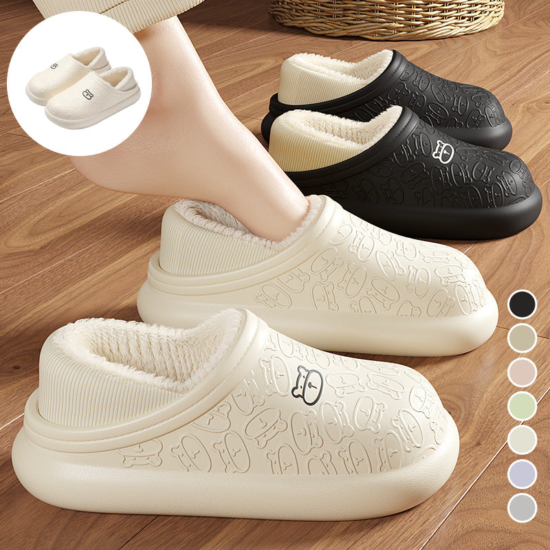 40% OFF Chinelos quentes de inverno