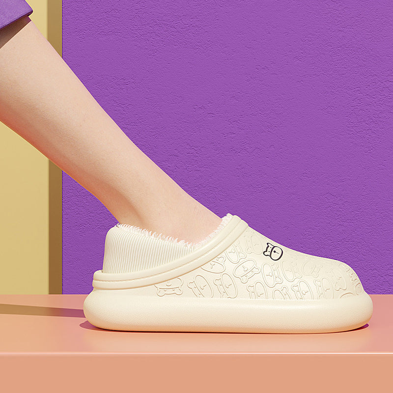 40% OFF Chinelos quentes de inverno