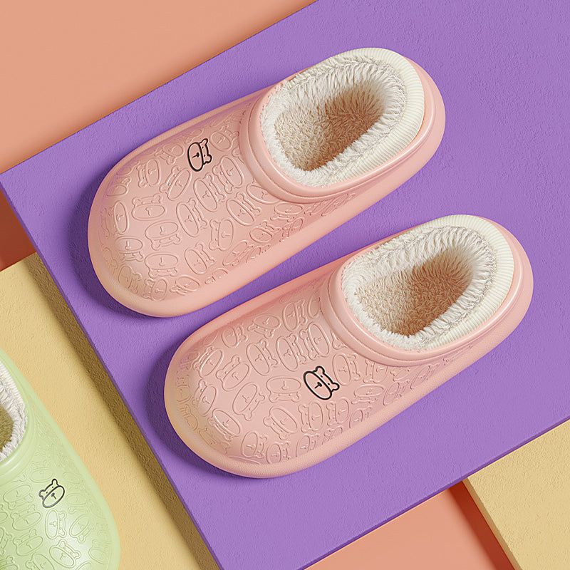 40% OFF Chinelos quentes de inverno