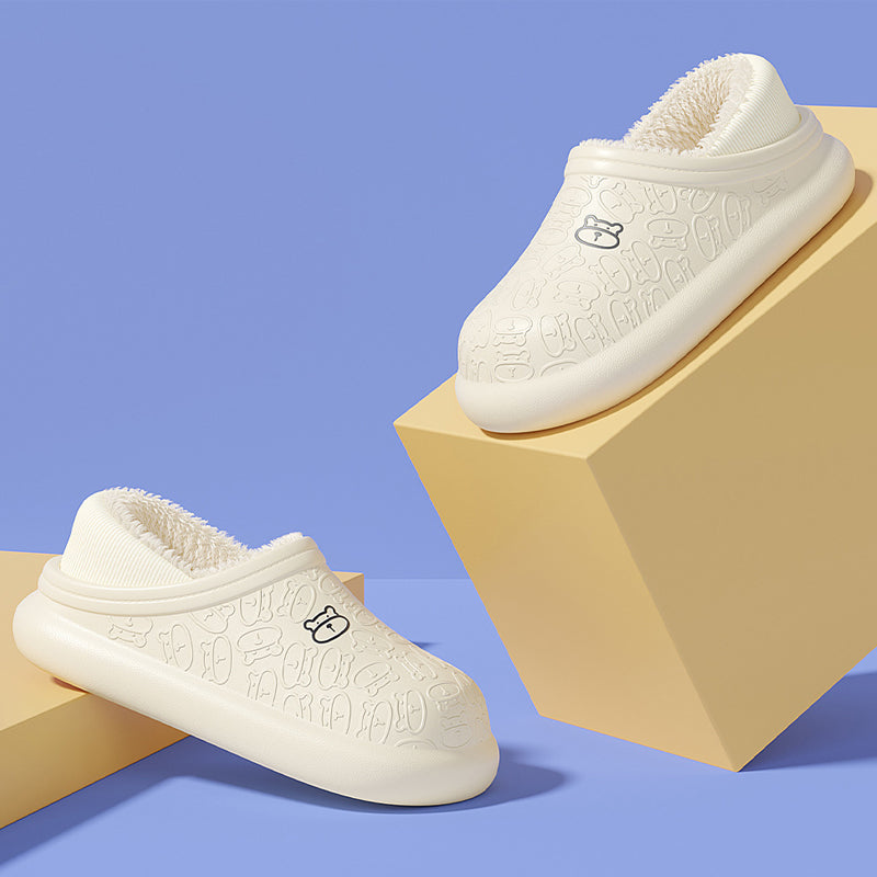 40% OFF Chinelos quentes de inverno