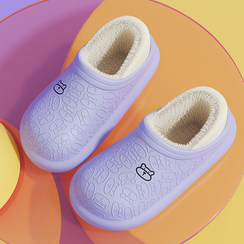 40% OFF Chinelos quentes de inverno