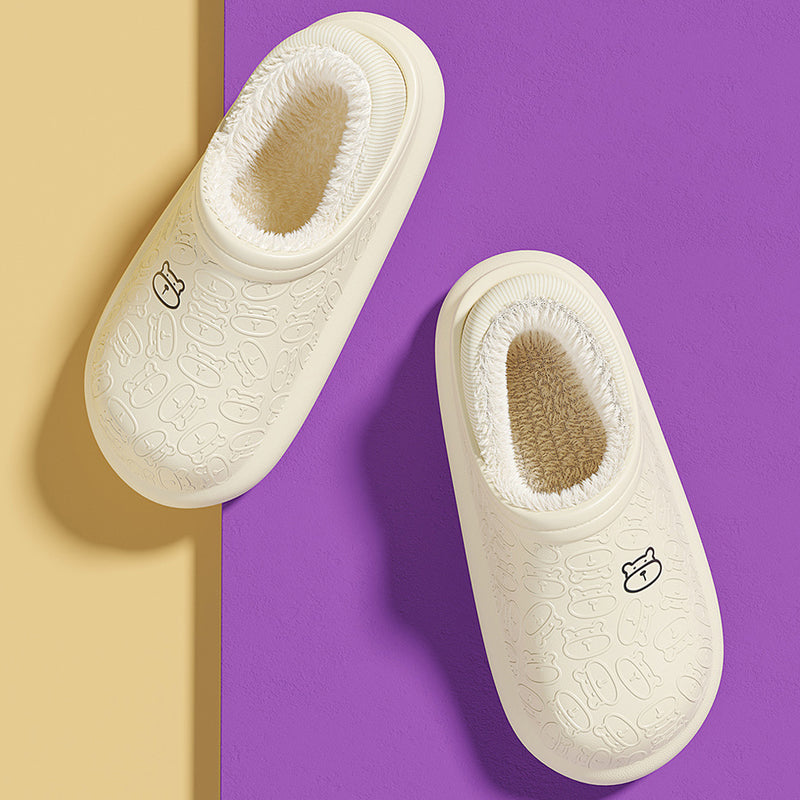 40% OFF Chinelos quentes de inverno