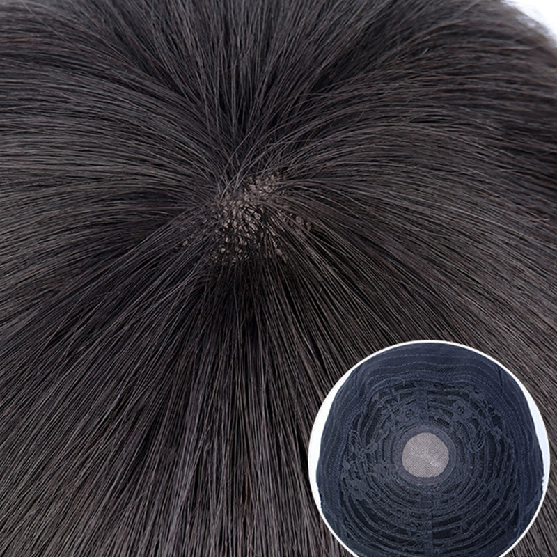 Business naturale e realistica parrucca completa per uomini medievali