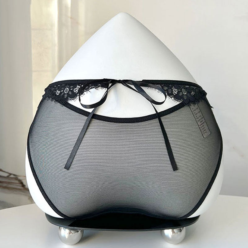 Pay1 Get 3(3 paketti)--- Vietteellinen pitsi kirjon pikkuhousut verkoissa naisille