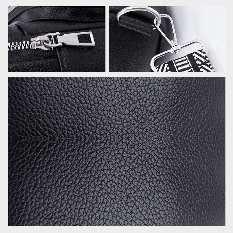 Liten väska i konstläder för kvinnor