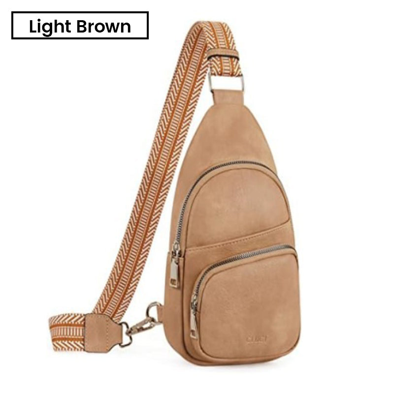 Liten väska i konstläder för kvinnor