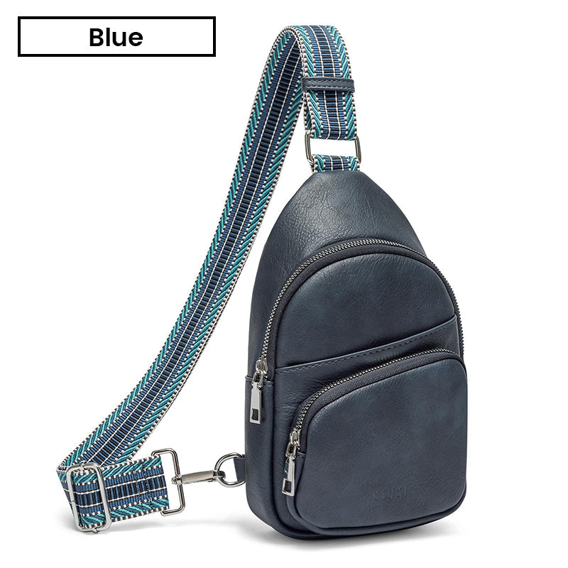 Liten väska i konstläder för kvinnor